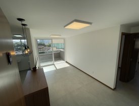 APARTAMENTO NOVO! 02 QUARTOS/ SUÍTE COM VARANDA E ÁREA DE LAZER COMPLETO EM JARDIM CAMBURI 