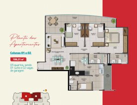 OPORTUNIDADE! 3 QUARTOS + 1 SUÍTE + 2 VAGAS EM SANTA HELENA - VITÓRIA