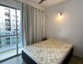 APARTAMENTO 1 QUARTO MOBILIADO COM VAGA E VISTA PARA O MAR NA PRAIA DO CANTO