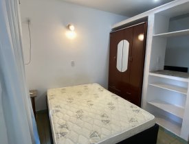 APARTAMENTO 1 QUARTO MOBILIADO COM VAGA E VISTA PARA O MAR NA PRAIA DO CANTO