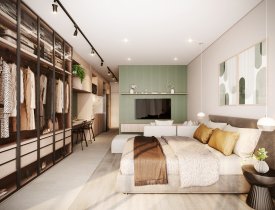 STUDIO COM VARANDA EM SANTA HELENA